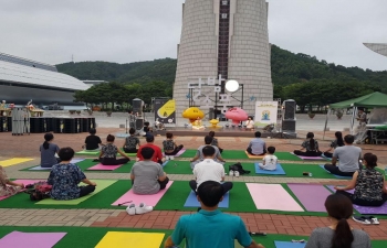 Yoga Day at Daejeon