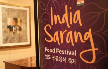 SARANG-The Festival of India in ROK [Indian Food Festival]
