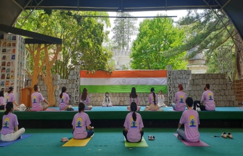 7th International Day of Yoga @ Nami Island