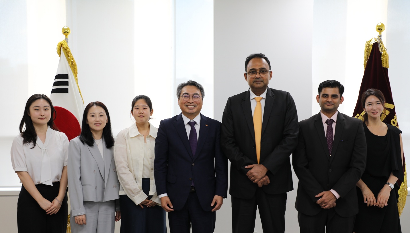 DCM met Dr. Kim Hyun-cheol, Executive Vice Chairman of FOMEK on 3 September 2026