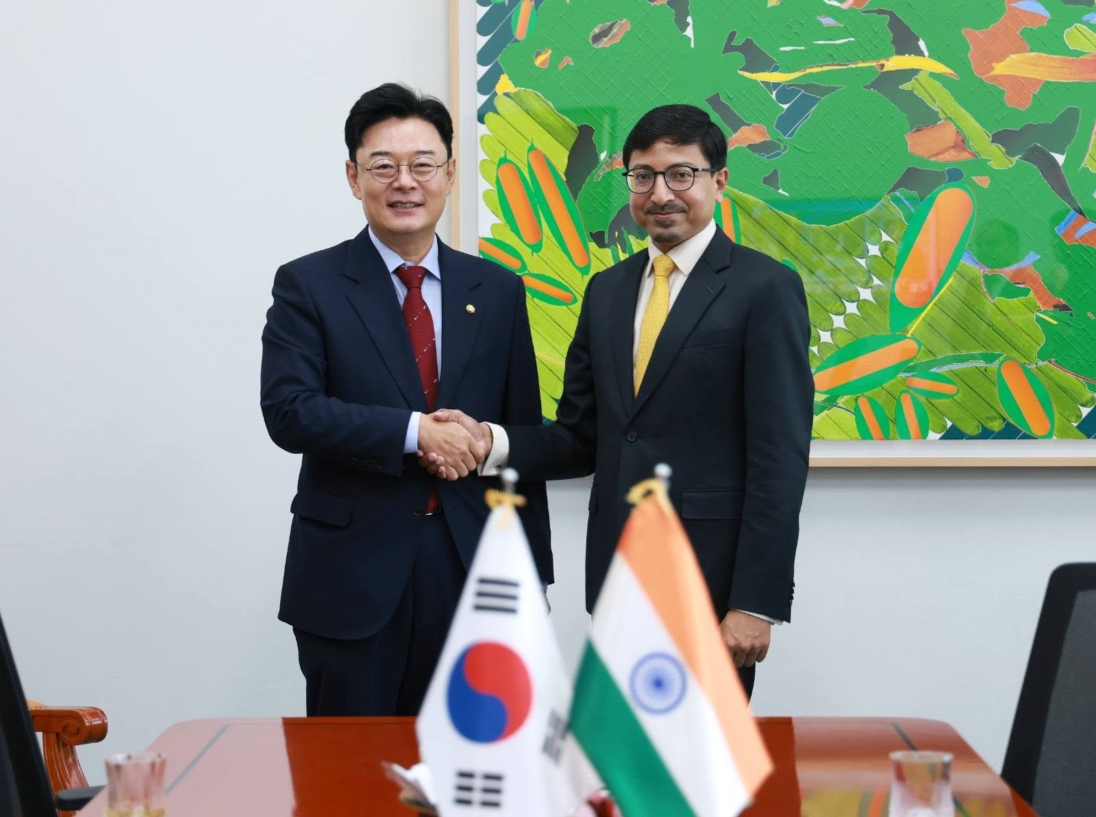 Ambassador met Rep. Kim Seong-won, Chairperson of the Trade, Industry, Energy, SMEs & Startups Committee on 02 September 2026