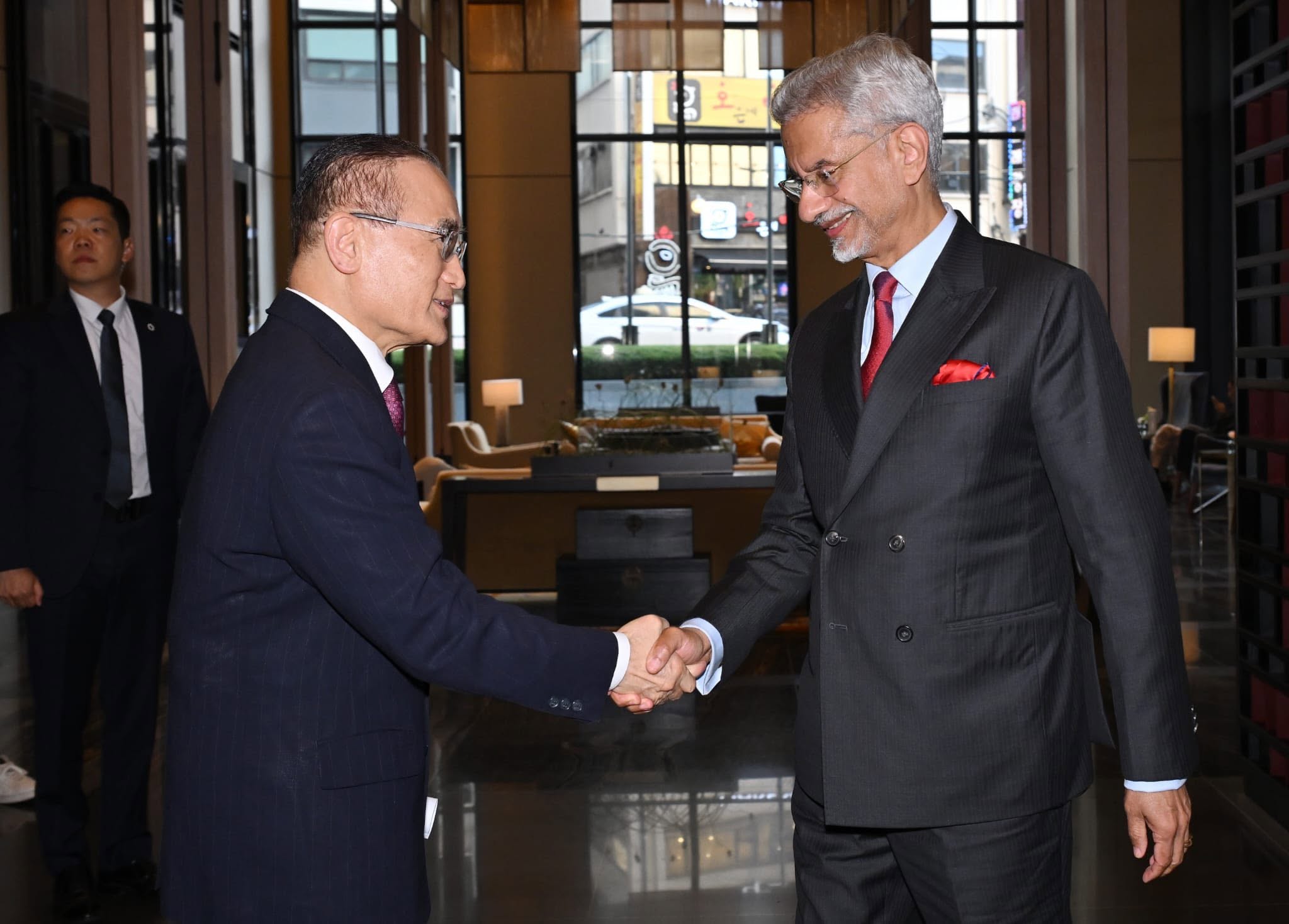 H.E. Dr. S. Jaishankar, External Affairs Minister in India met H.E. Mr. Wi Sung-lac, Director of National Security of the Republic of Korea