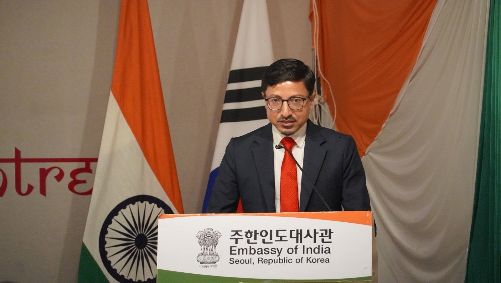 Press briefing on the upcoming Sarang- Festival of India in Korea, scheduled to take place from 15-22 September 2026.