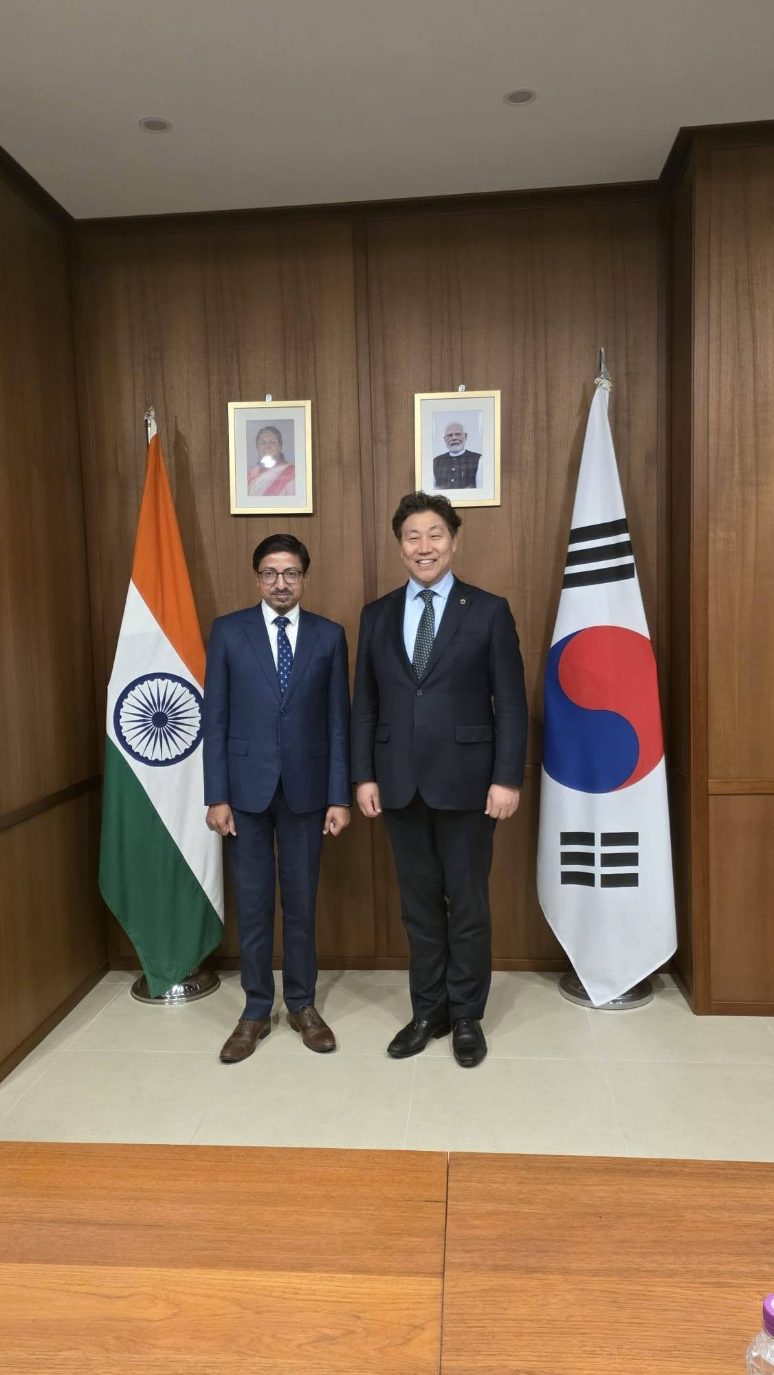 Ambassador met Dr. Ryoo Dong-keun, President Korea Maritime Ocean University (KMOU) on 30 September 2026.