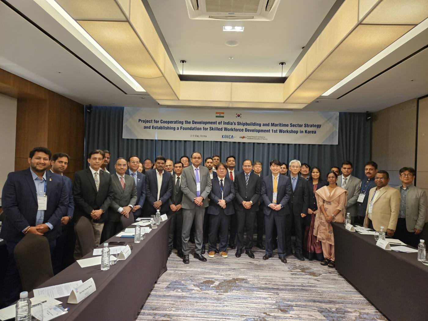 Strengthening India-ROK ties in shipbuilding!