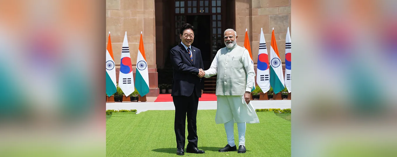 Prime Minister Narendra Modi and President Lee Jae-myung held productive and wide-ranging talks in New Delhi