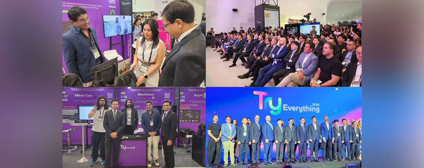 Ambassador at “Try Everything 2026”: Strengthening India–Korea Startup and Innovation Cooperation on 8 September 2026.
