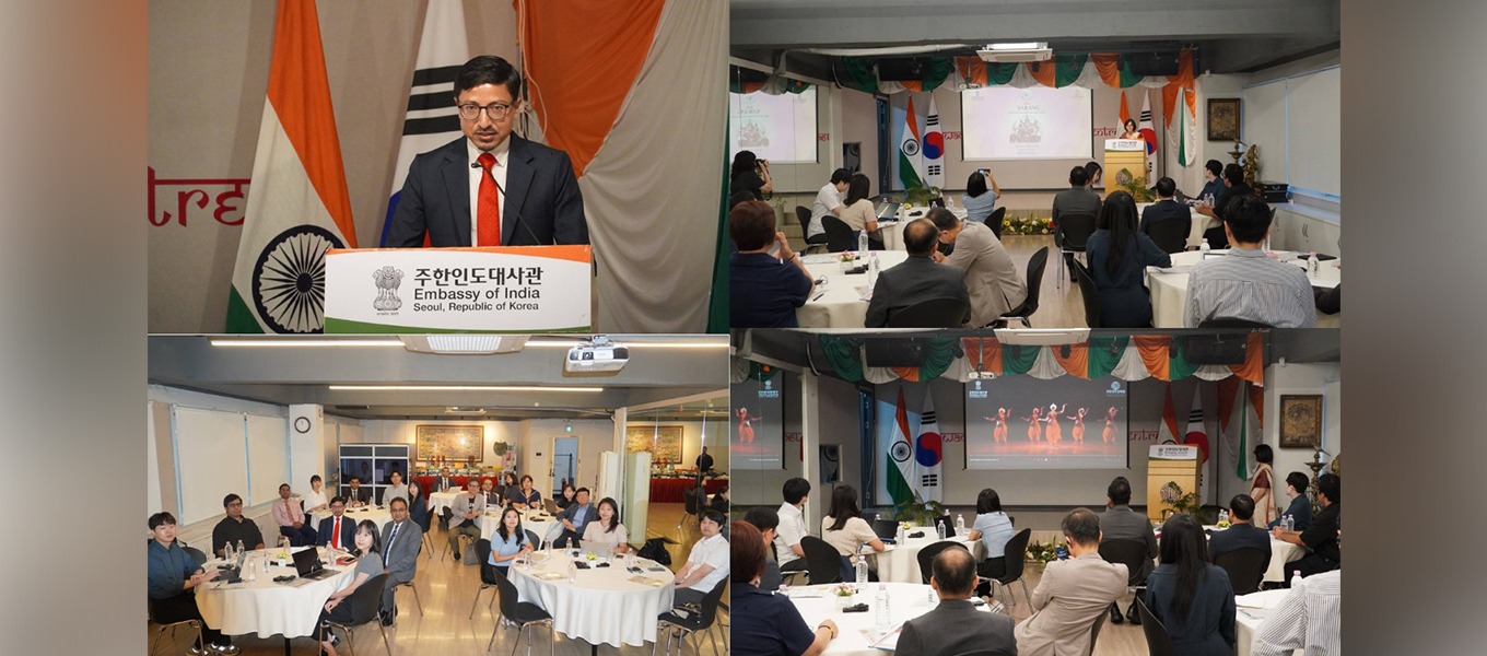Press briefing on 31 August 2026 for the upcoming Sarang- Festival of India in Korea, scheduled to take place from 15-22 September 2026.